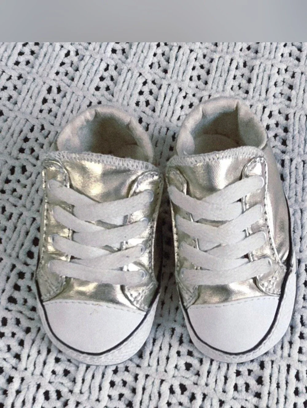 Converse Infant Gold Soft Bottom Size 2